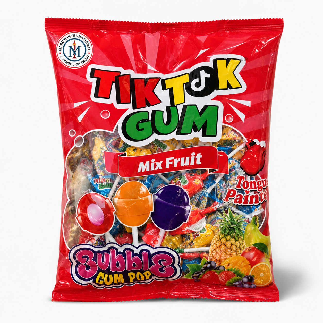 Bubble Gum Pop Pouch Pouch Bag
